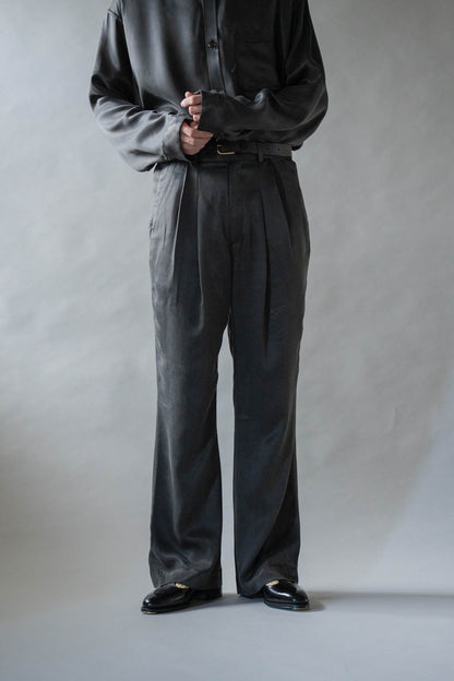 2TUCK EASY TROUSERS - CUPRO