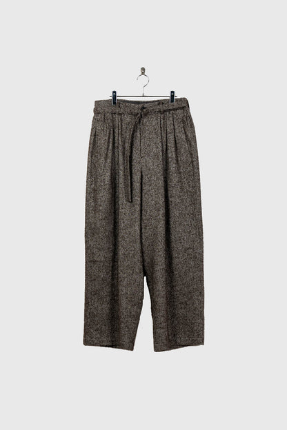 BELTED WIDE PANTS