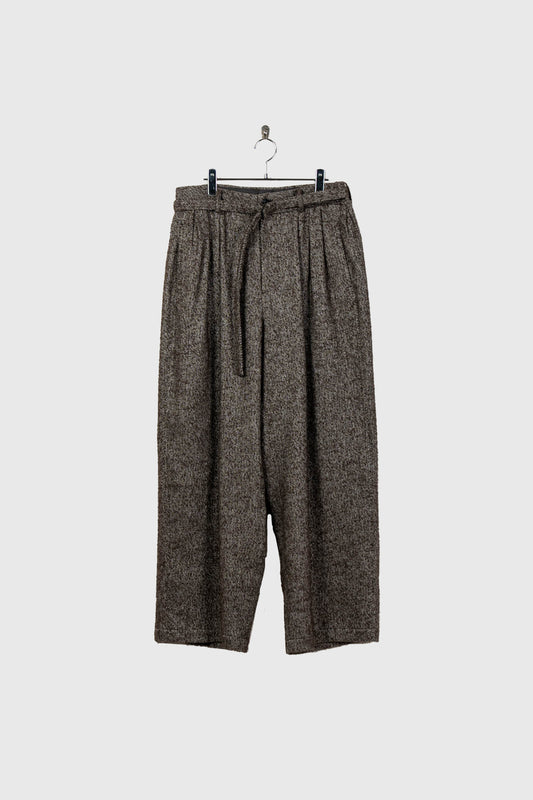 BELTED WIDE PANTS