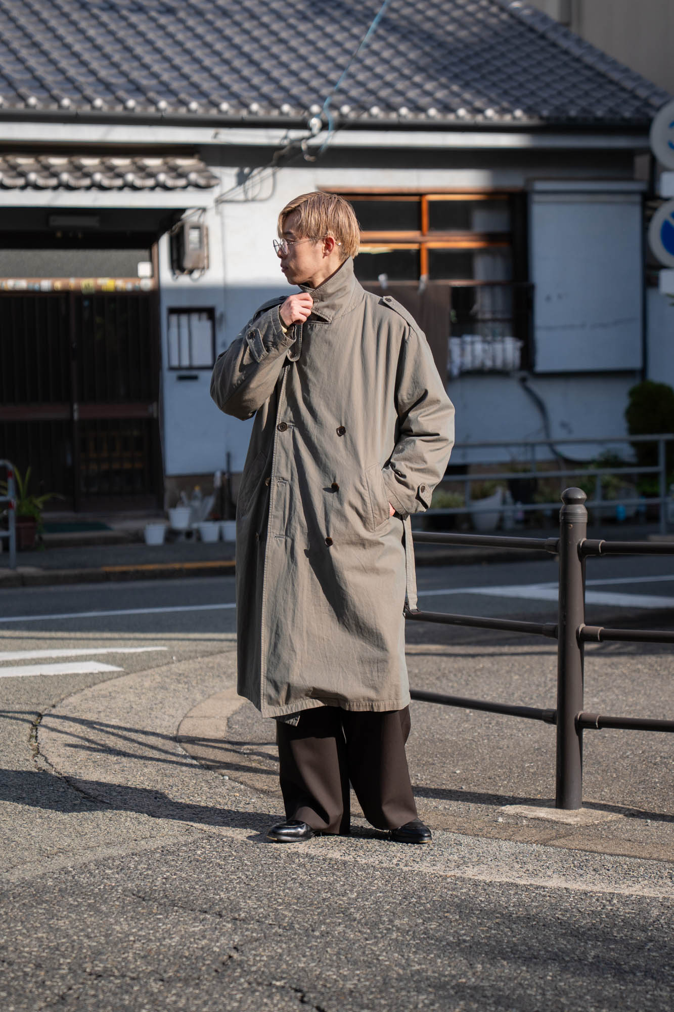 VINTAGE TRENCH COAT(ST.1374)