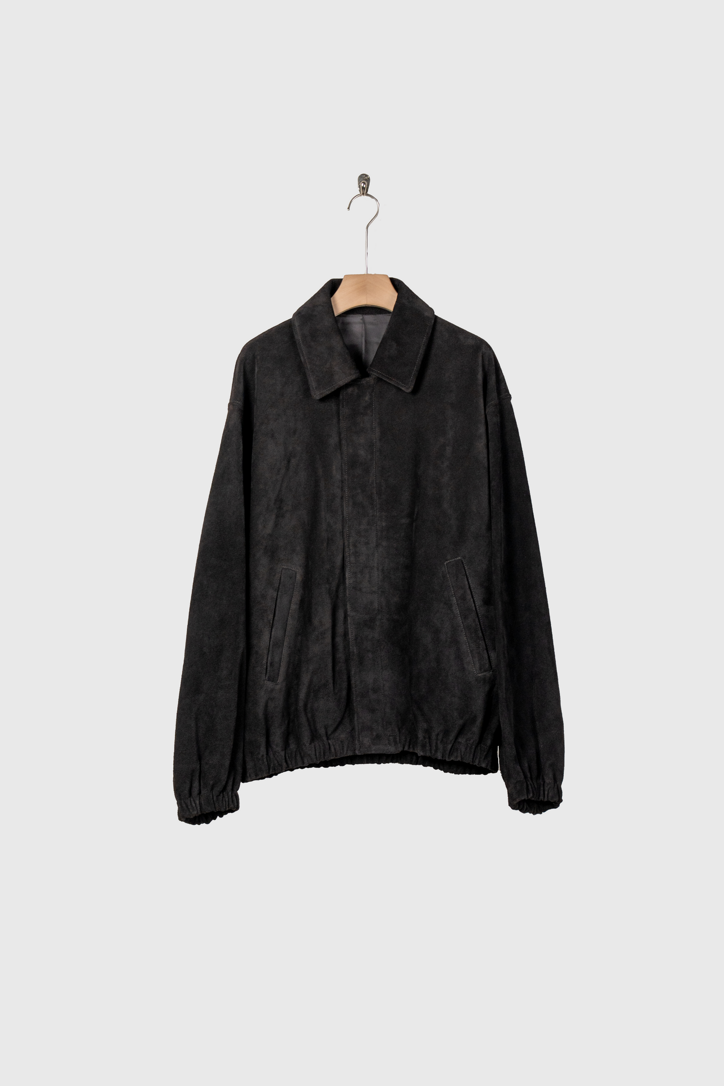 COW SUEDE ZIP SHORT JACKET(ST.1217)