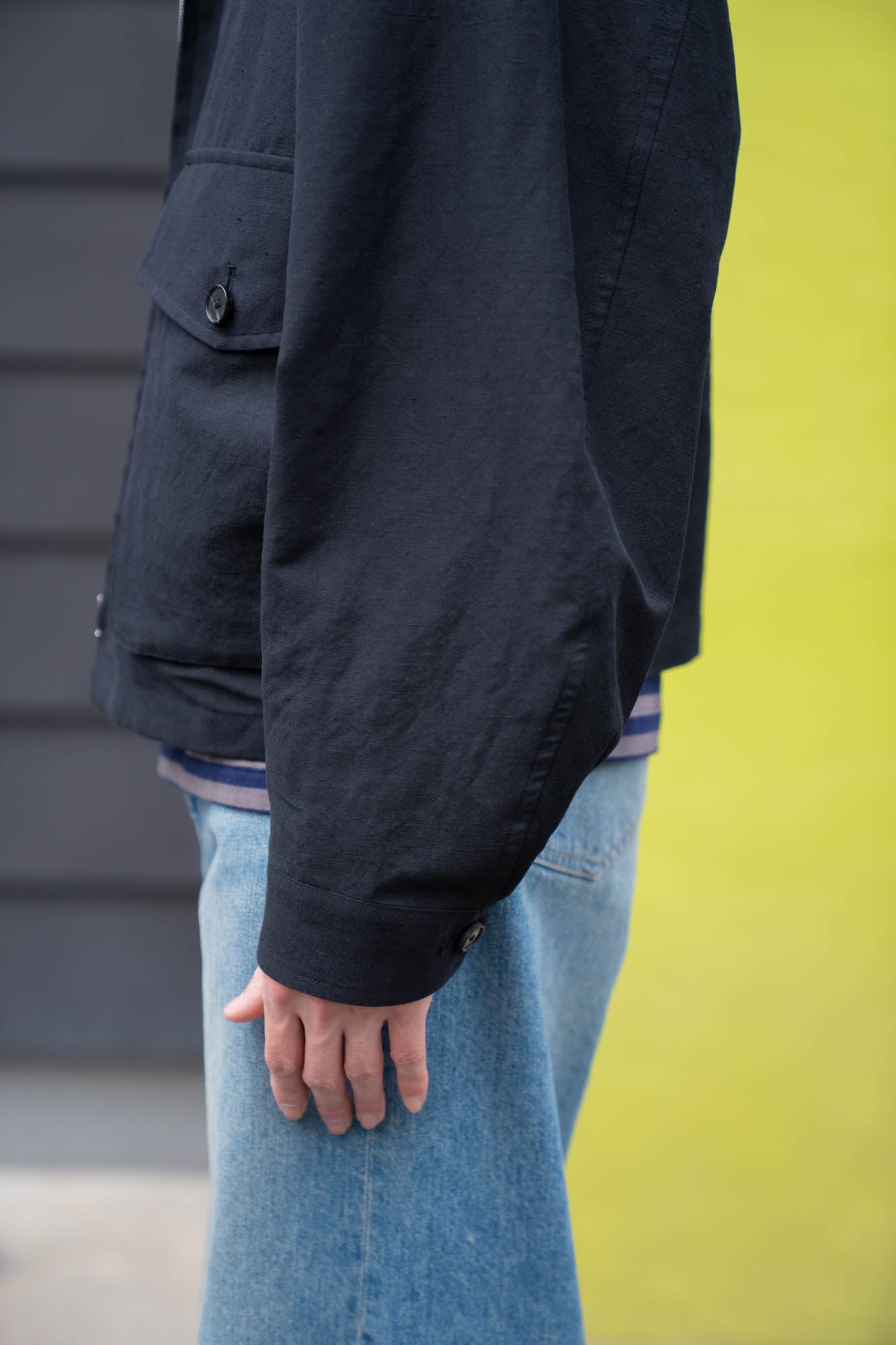 PATCH POCKET HARRINGTON