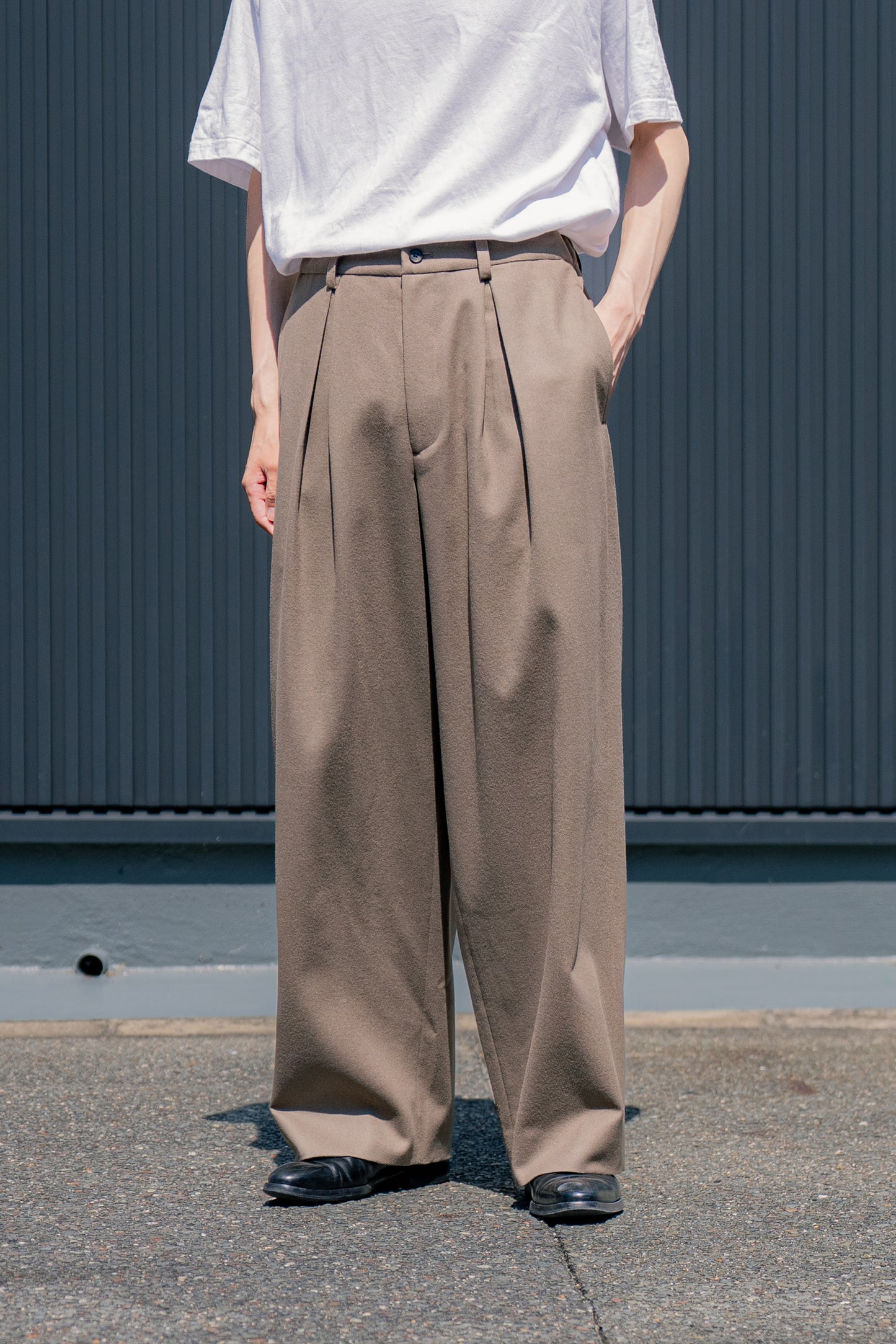 EASY WIDE TROUSERS