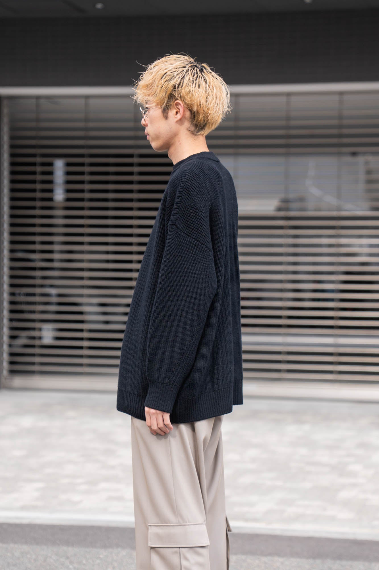 MERINO WOOL CREWNECK KNIT
