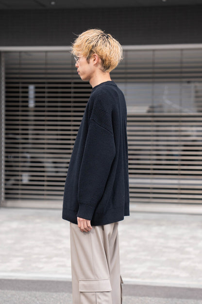 MERINO WOOL CREWNECK KNIT