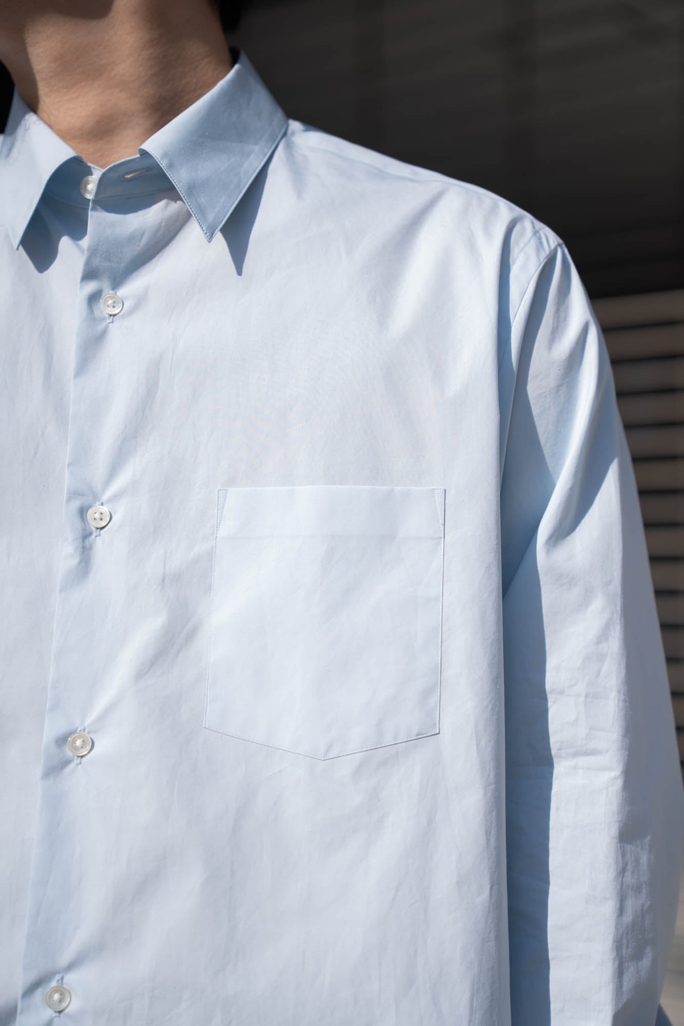 SUVIN COTTON OVERSIZED REGULAR COLLAR SHIRT(ST.1491)