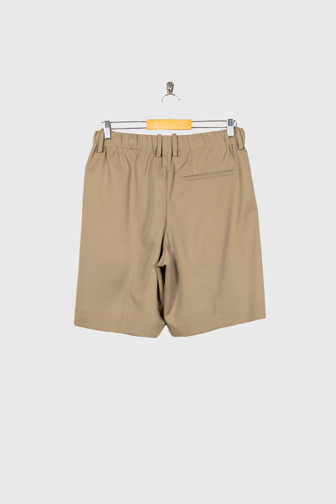 Work Shorts in Wool Gabardine