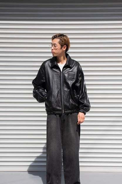 SHEEP LEATHER FLIGHT JACKET(ST.1219)