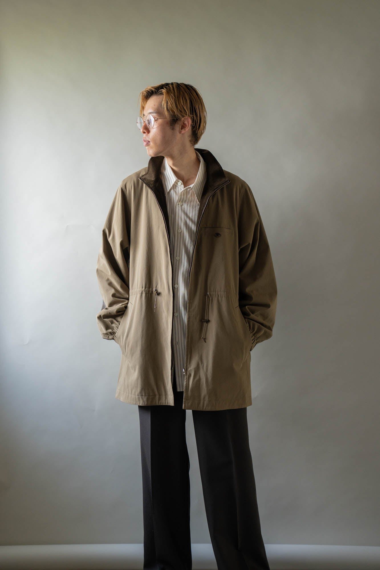 REVERSIBLE STAND-COLLAR BLOUSON | ブルゾン IRENISA（イレニサ）公式