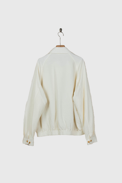 Washed Wool Silk Sports Jacket
