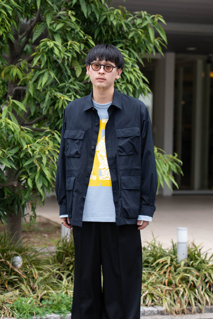 GARMENT DYE SAFARI JACKET