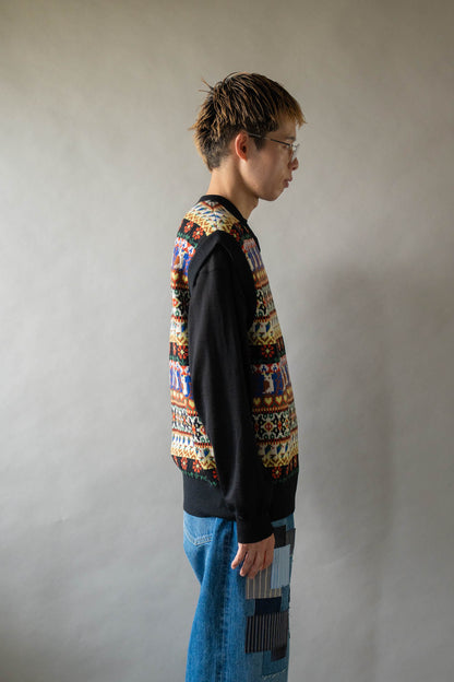 Jacquarded Slope Vest