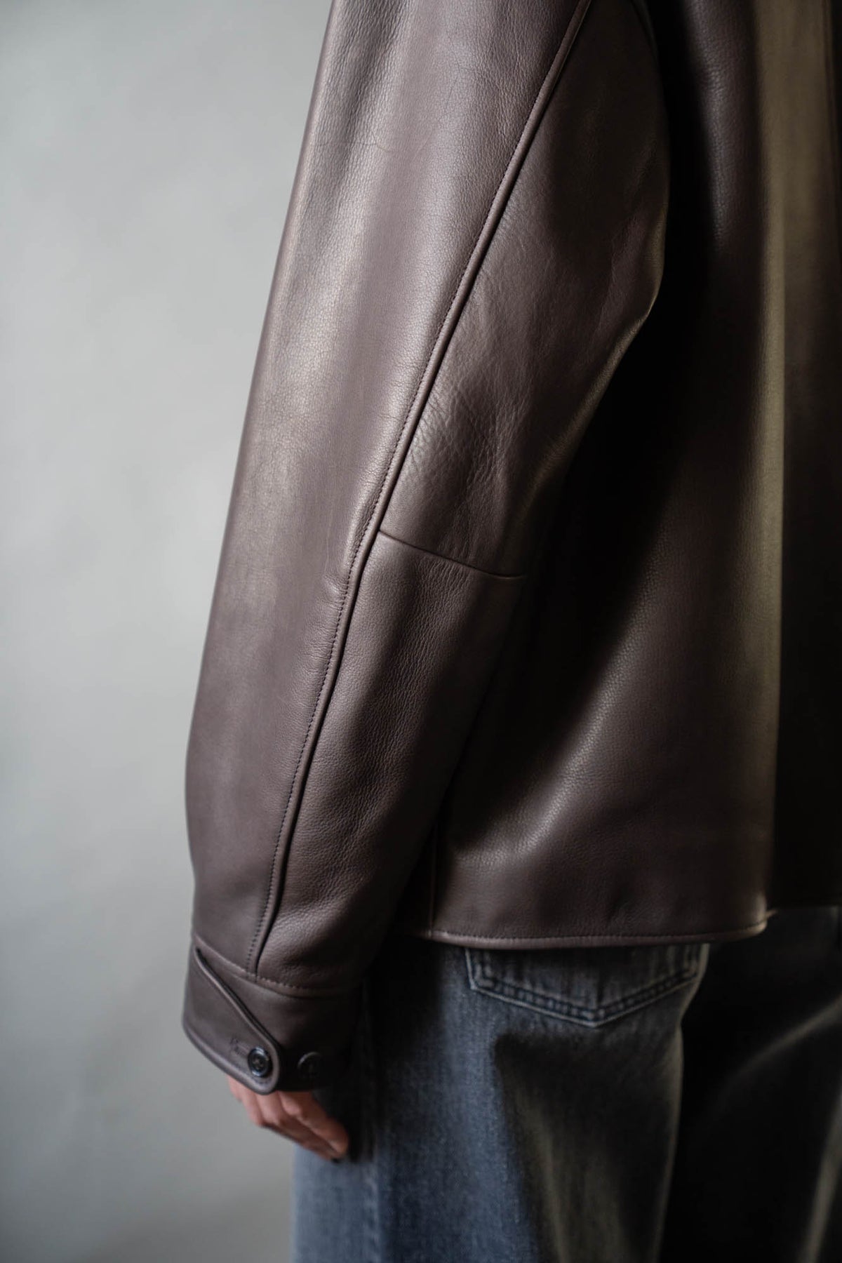 Steer Leather Racer Jacket