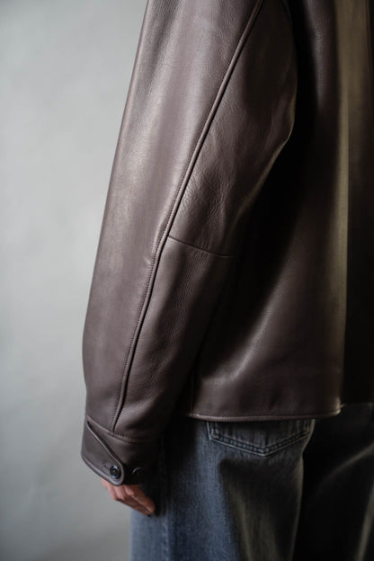Steer Leather Racer Jacket