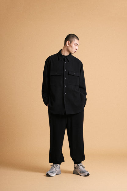 Wool Serge Shirts Jacket