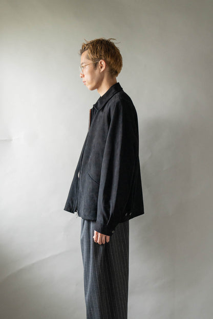sheep suede blouson