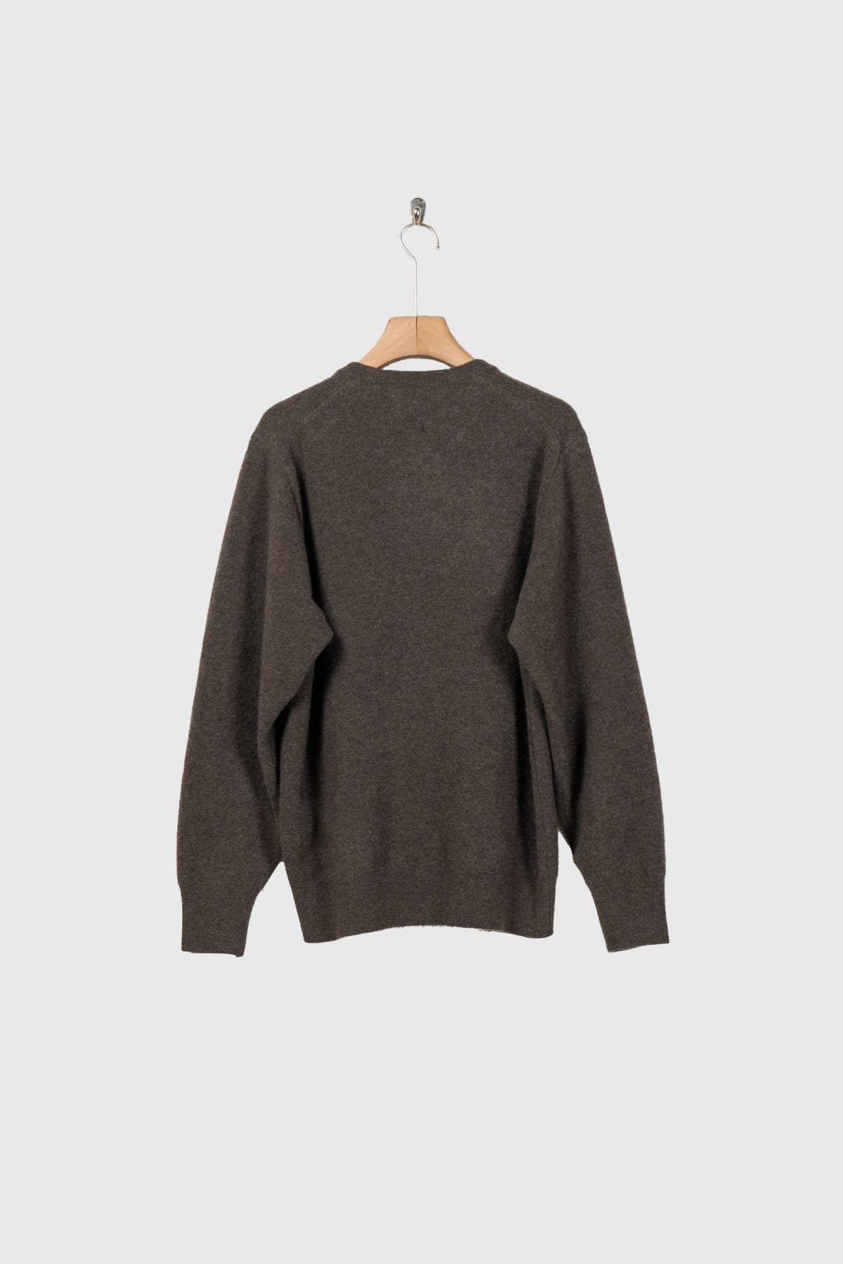 EXTRA FINE WOOL KNIT CREW NECK LS(ST.1634)