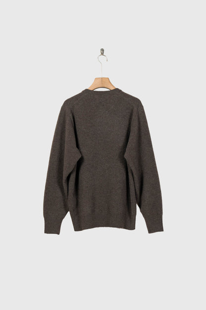 EXTRA FINE WOOL KNIT CREW NECK LS(ST.1634)
