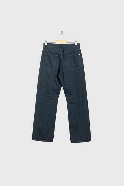 CO/HE PURE STRAIGHT DENIM