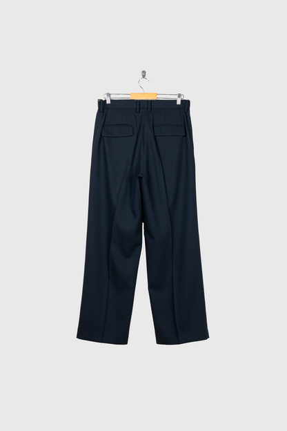 TWO TUCKS WIDE TROUSERS