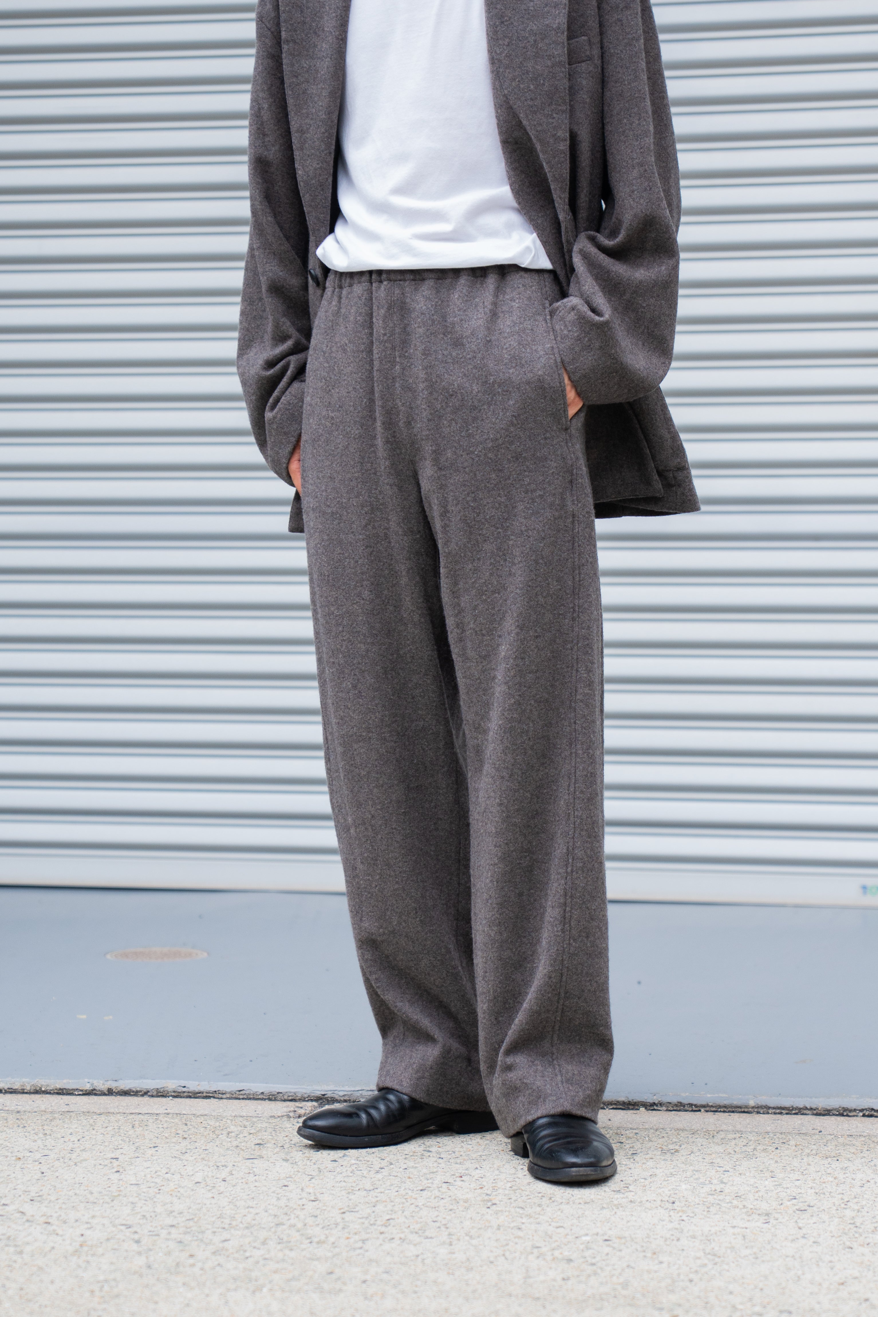 ssstein（シュタイン） 25AW - WOOL/CASHMERE FLEECE EASY TWIST