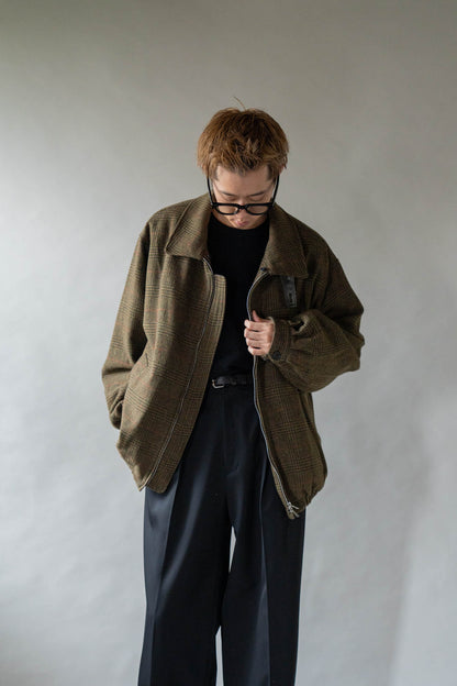 DETATCHABLE COLLAR BRITISH TWEED JACKET(ST.1577)