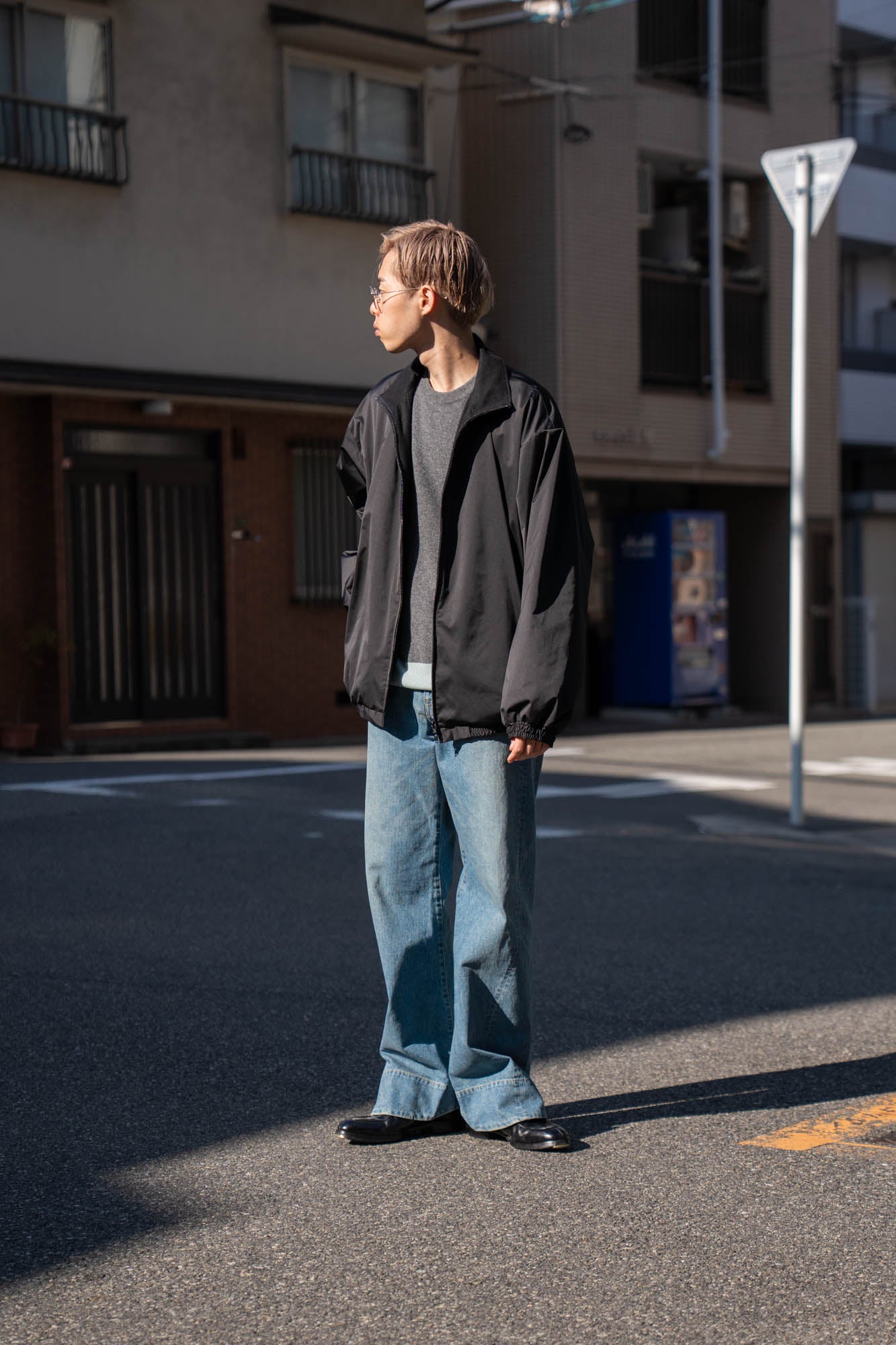 SILK-BACK STAND COLLAR ZIP JACKET(ST.1378) | ブルゾン ssstein