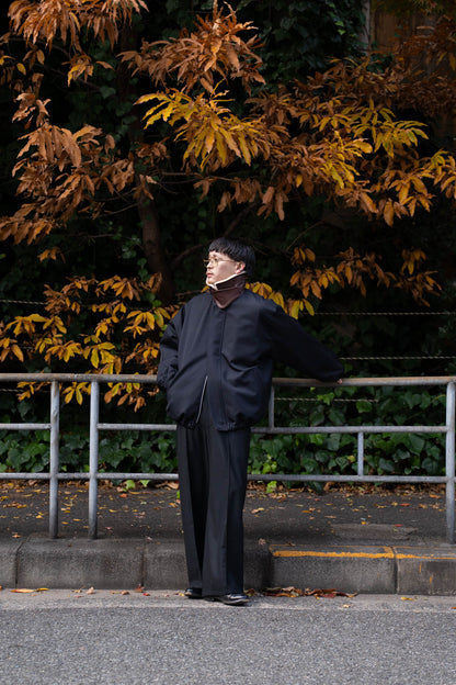 MOUTON COLLAR PADDED JACKET(ST.1377)