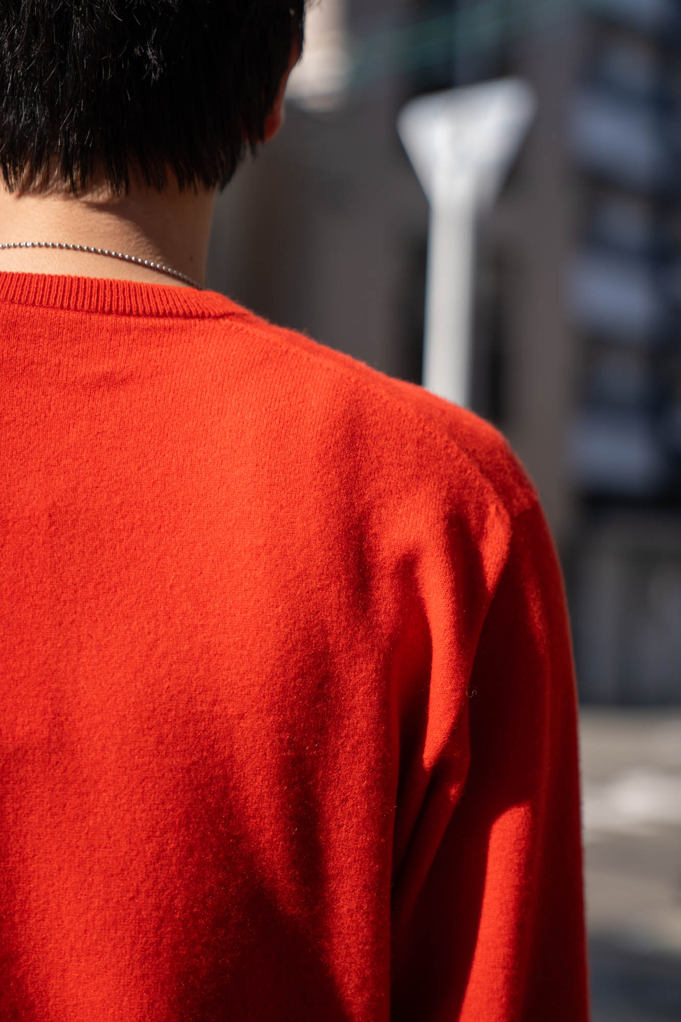 PURE CASHMERE KNIT CREW NECK LS(ST.1473)