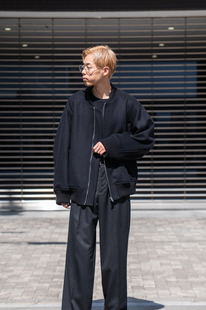 MA-1 BOMBER JACKET IN DOUBLE FACE BEAVER