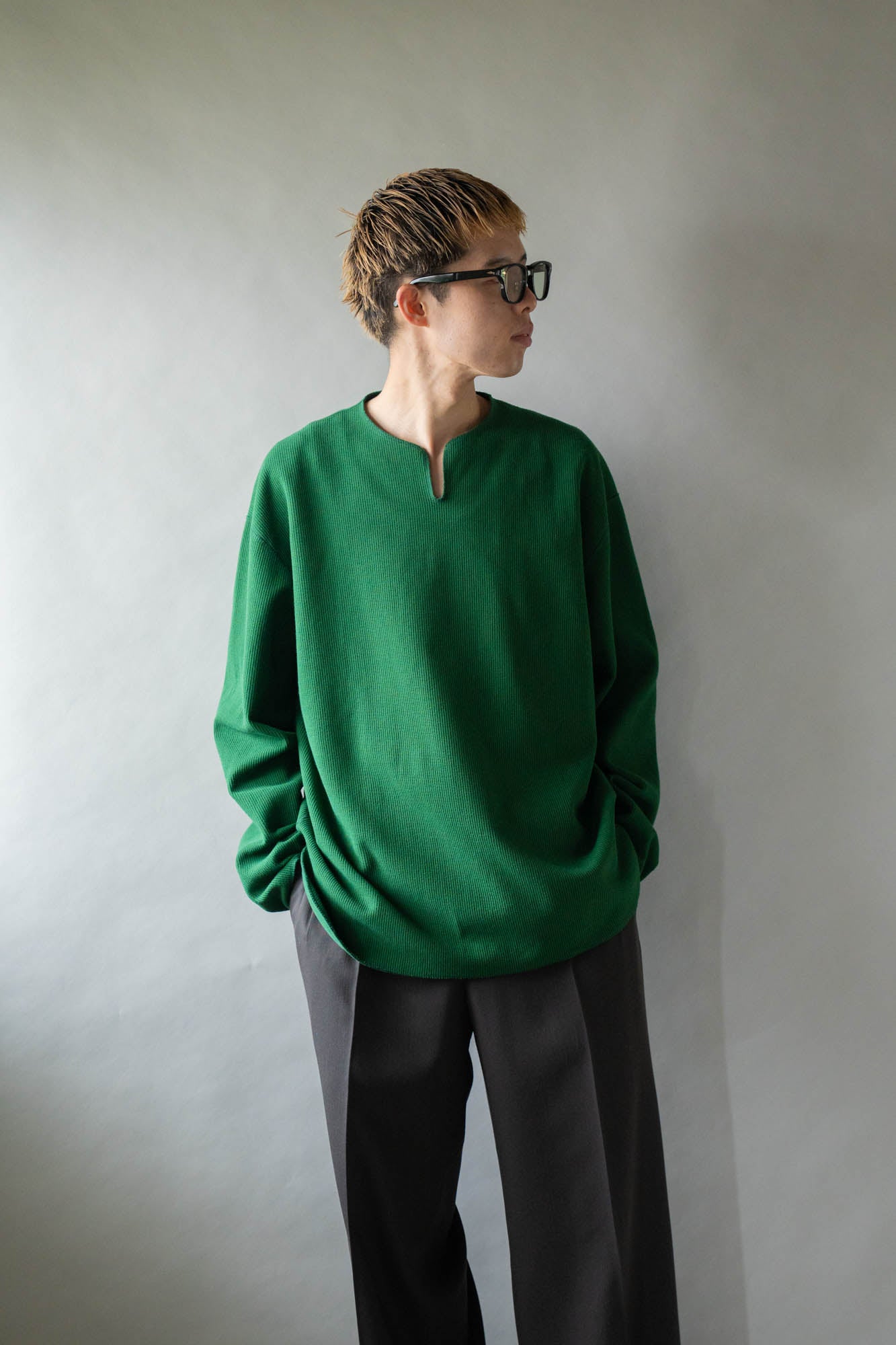 Rough&Smooth Thermal Over-neck L/S