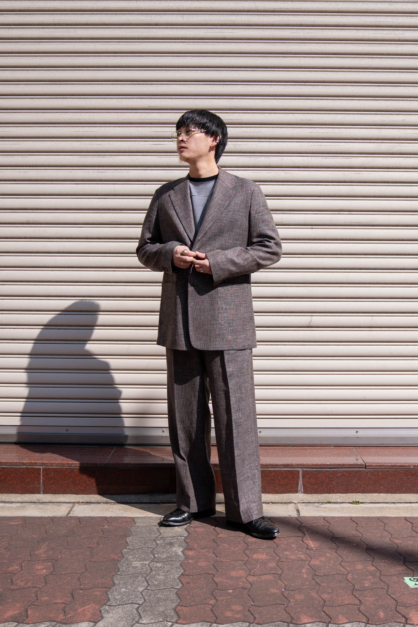 WOOL LINEN 2B JACKET