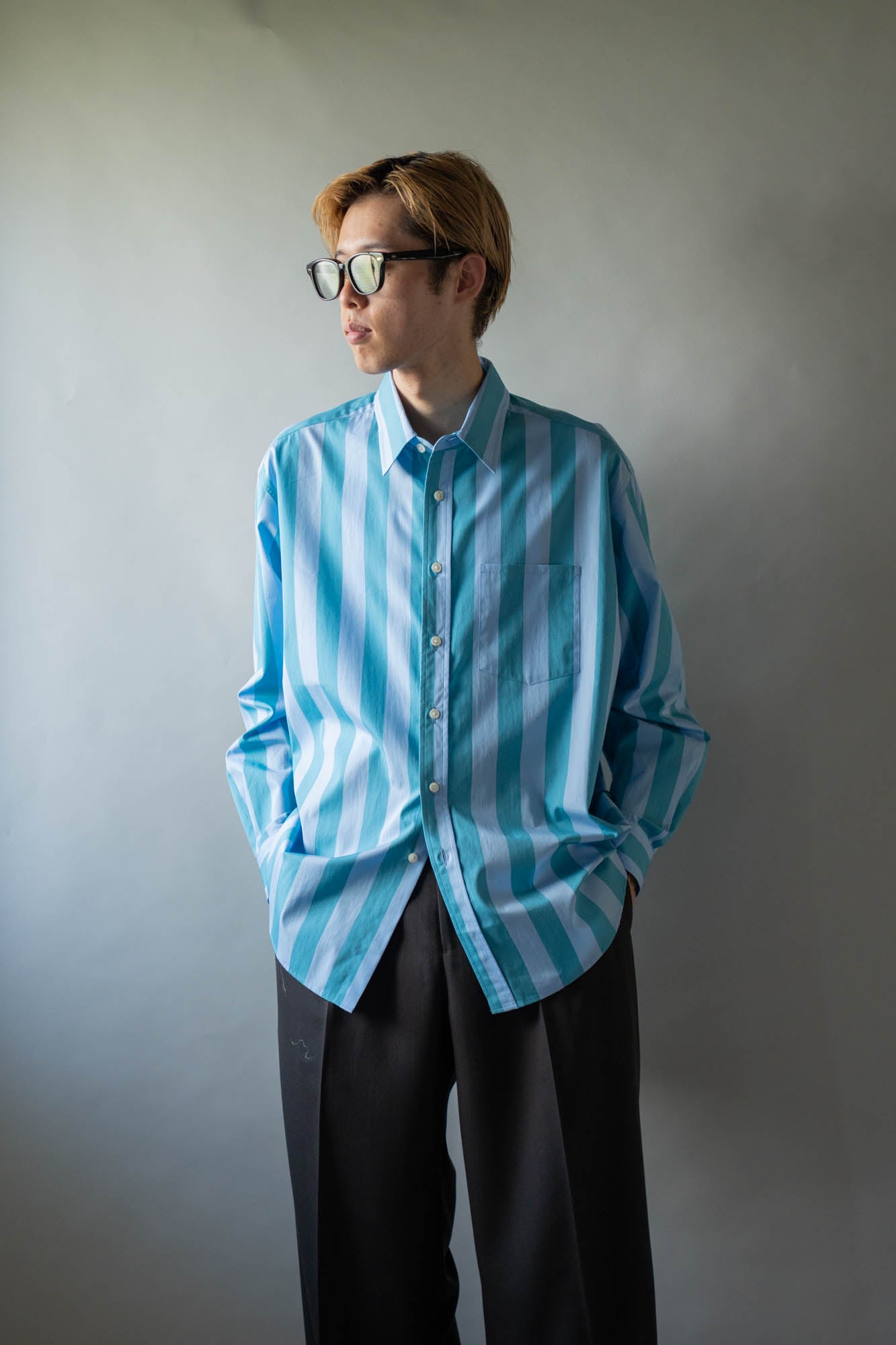 REGULAR COLLAR SHIRT-ST