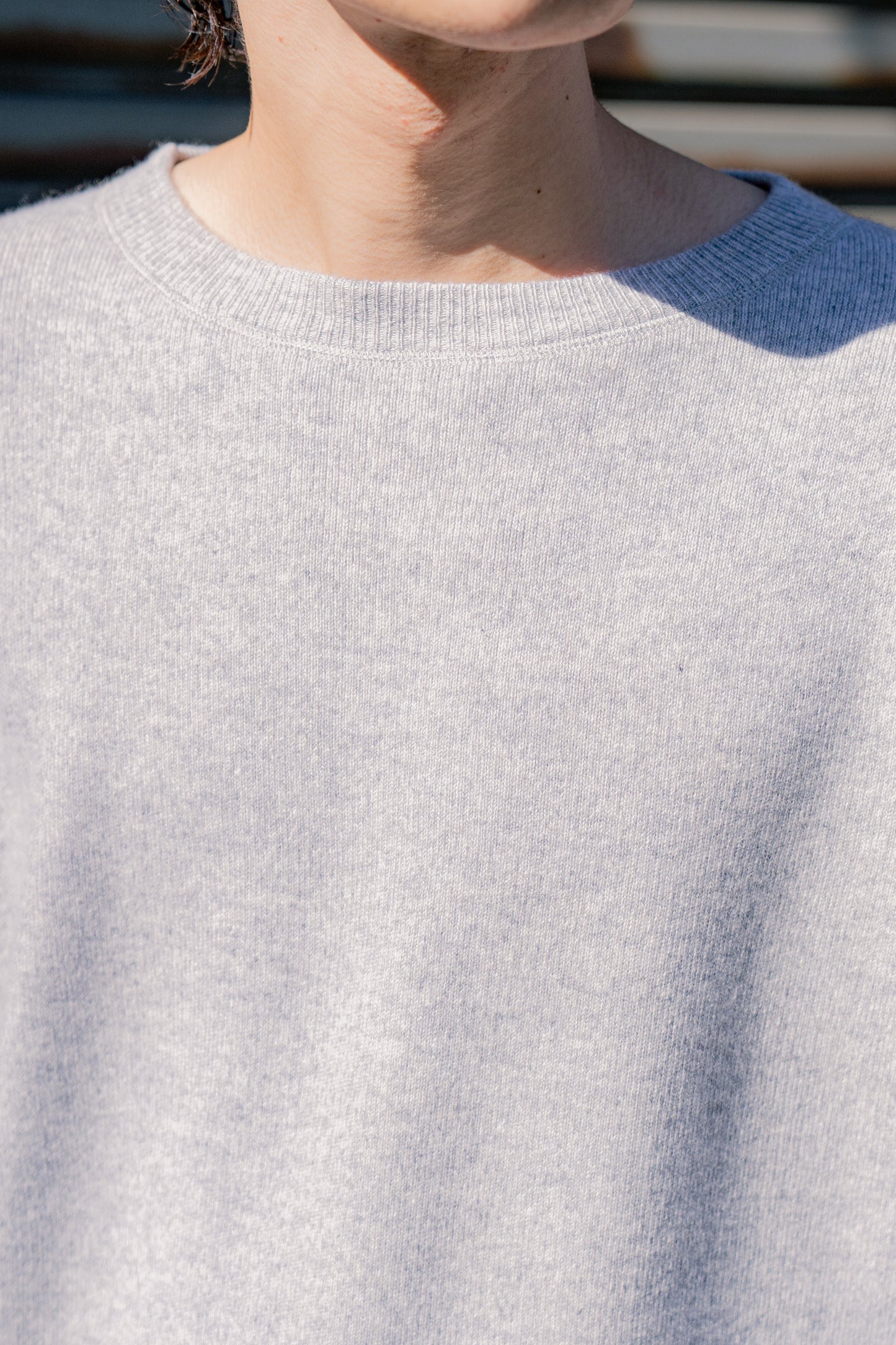 PURE CASHMERE SWEAT KNIT PO