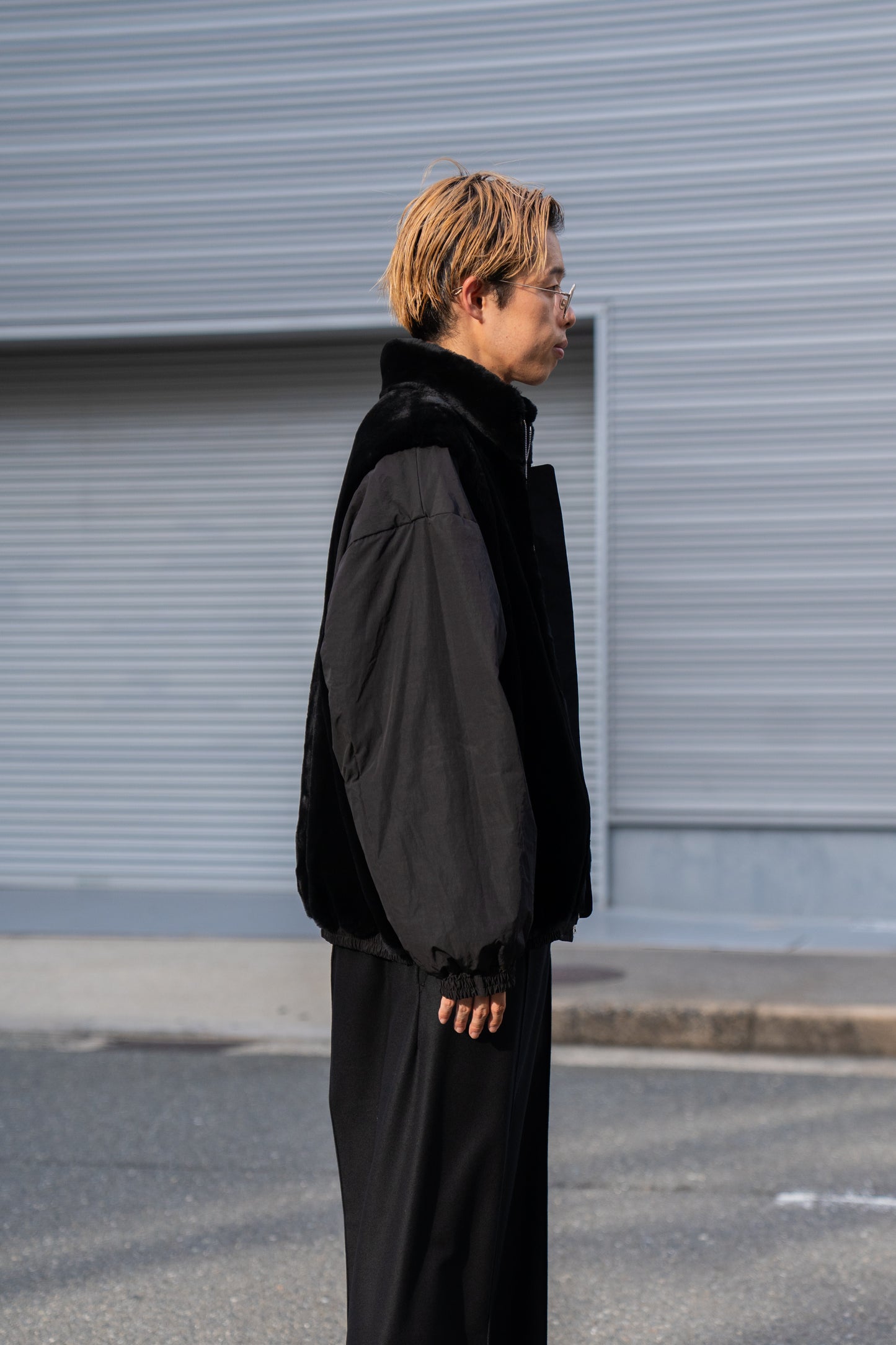 MOUTON INNER REVERSIBLE PADDED JACKET(ST.1223)