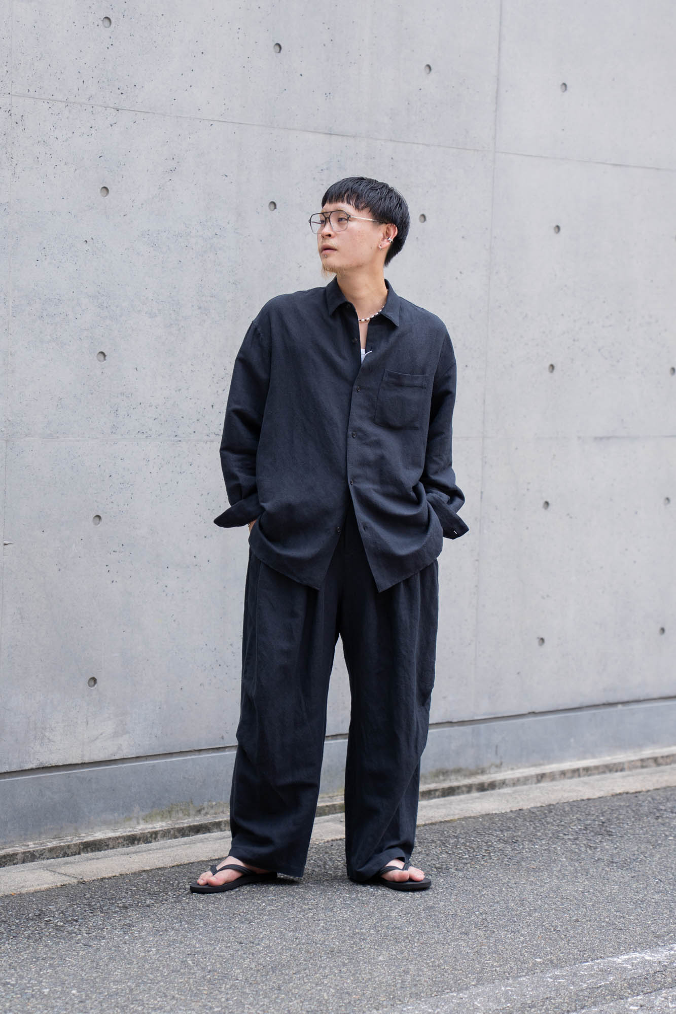 Linen Silk Wide Shirts