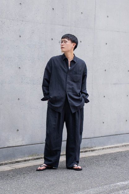 Linen Silk Wide Shirts