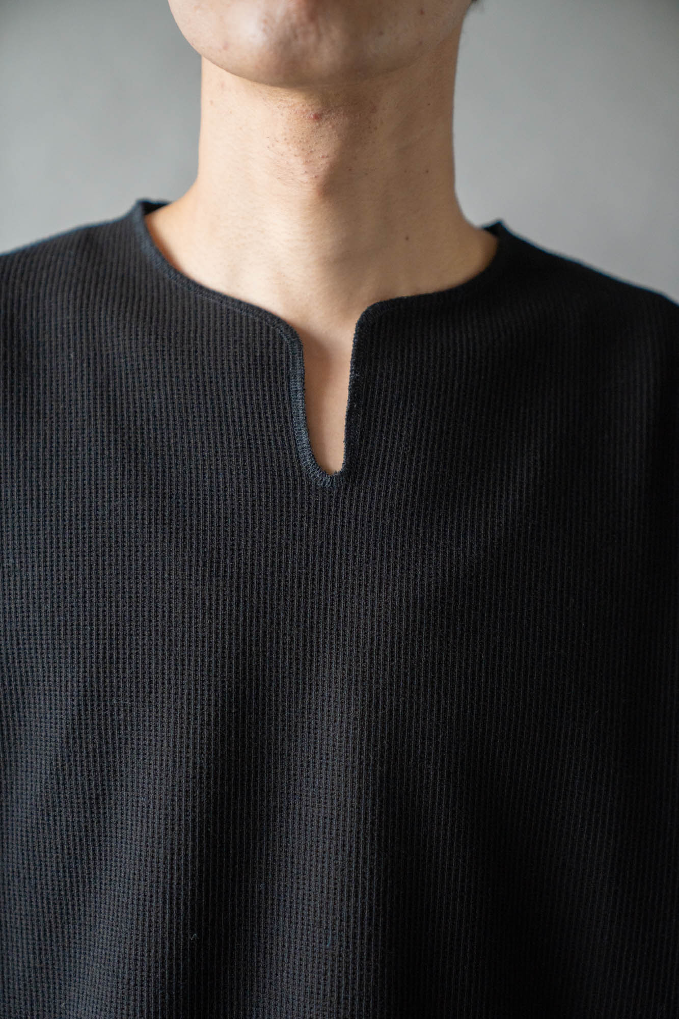 Rough&Smooth Thermal Over-neck L/S