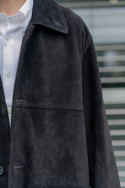 COW SUEDE CAR JACKET(ST.1218)