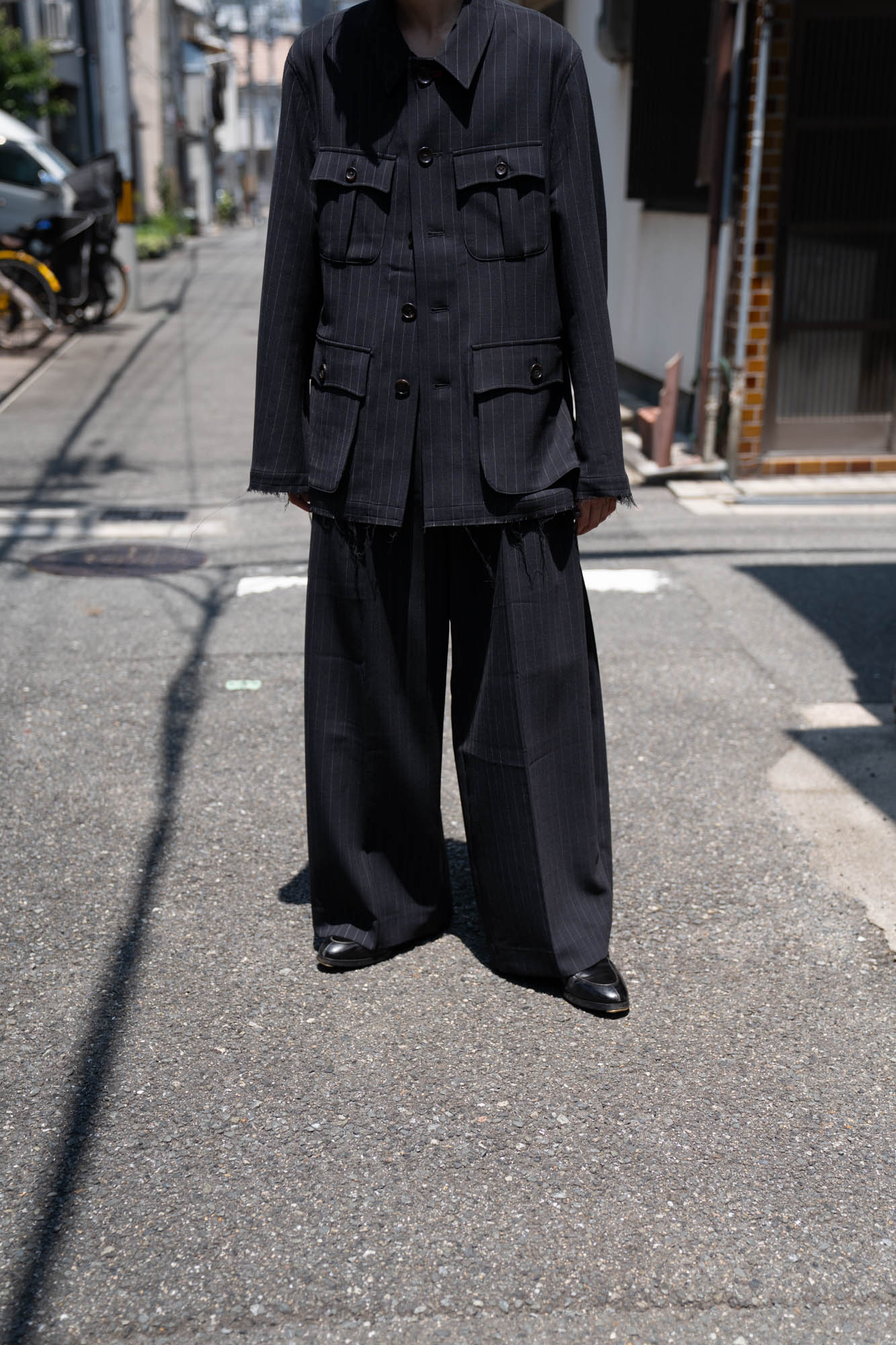 Bonded wool jacket