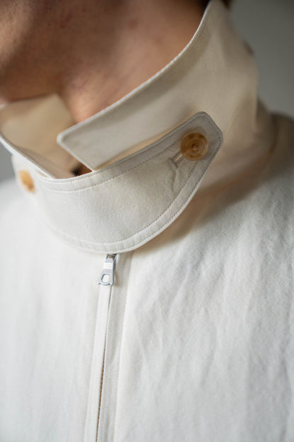 Washed Wool Silk Sports Jacket
