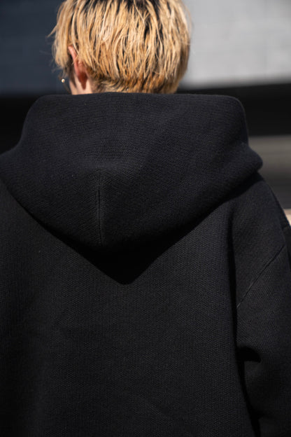 WOOL SWEAT ZIP HOODIE