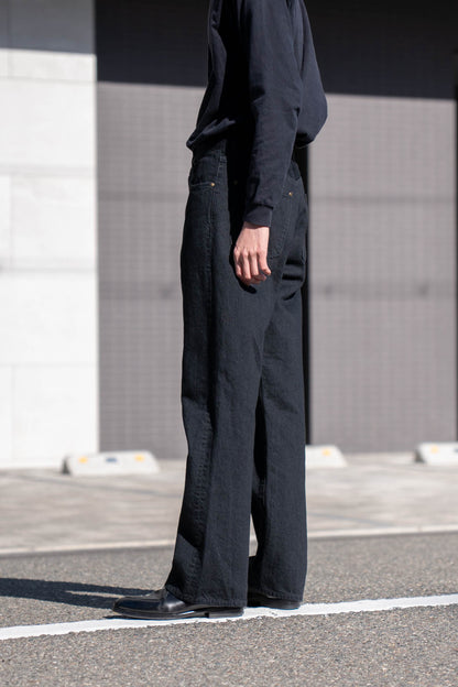 CO/HE PURE STRAIGHT DENIM