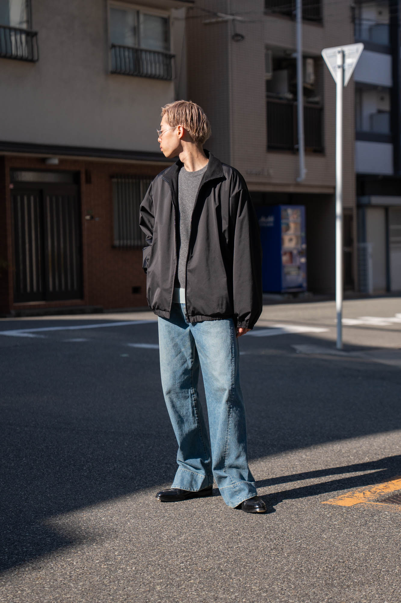 SILK-BACK STAND COLLAR ZIP JACKET(ST.1378) | ブルゾン ssstein