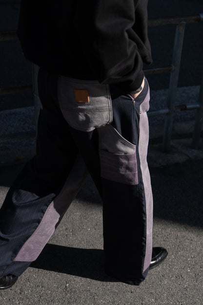 Exclusive Vintage-eﬀect work pants