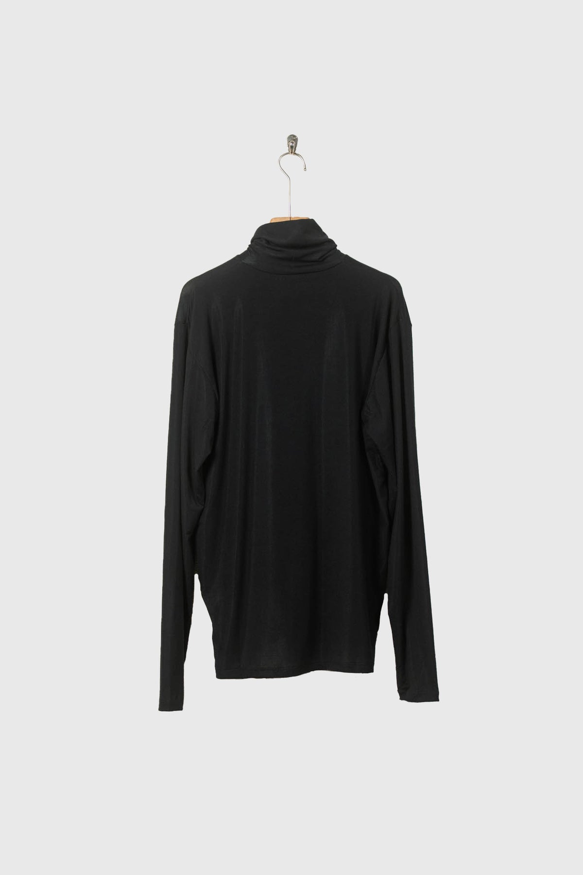 Stretch jersey super high neck