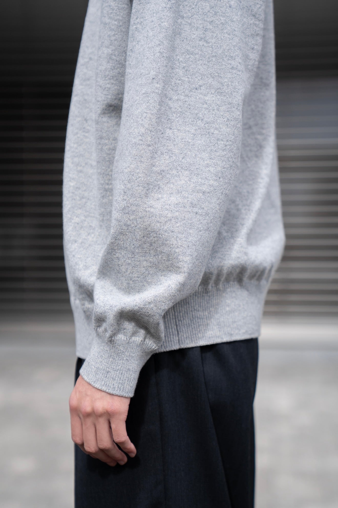 RIGID CASHMERE SWEATER P/O