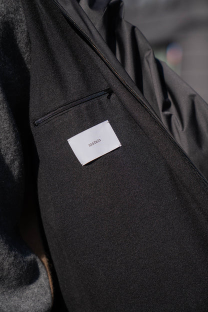 SILK-BACK STAND COLLAR ZIP JACKET(ST.1378)