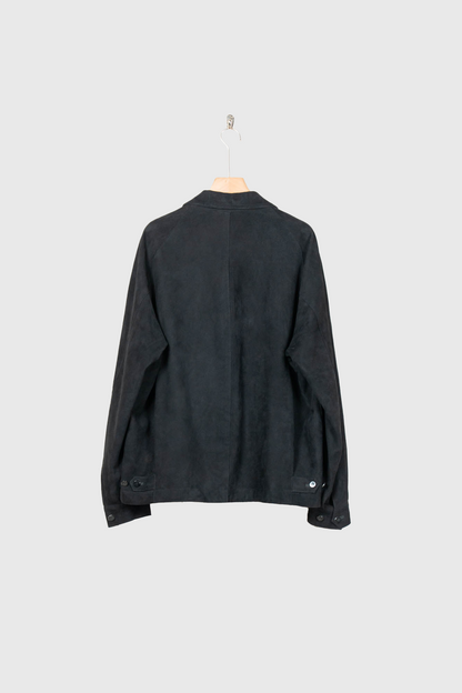 sheep suede blouson