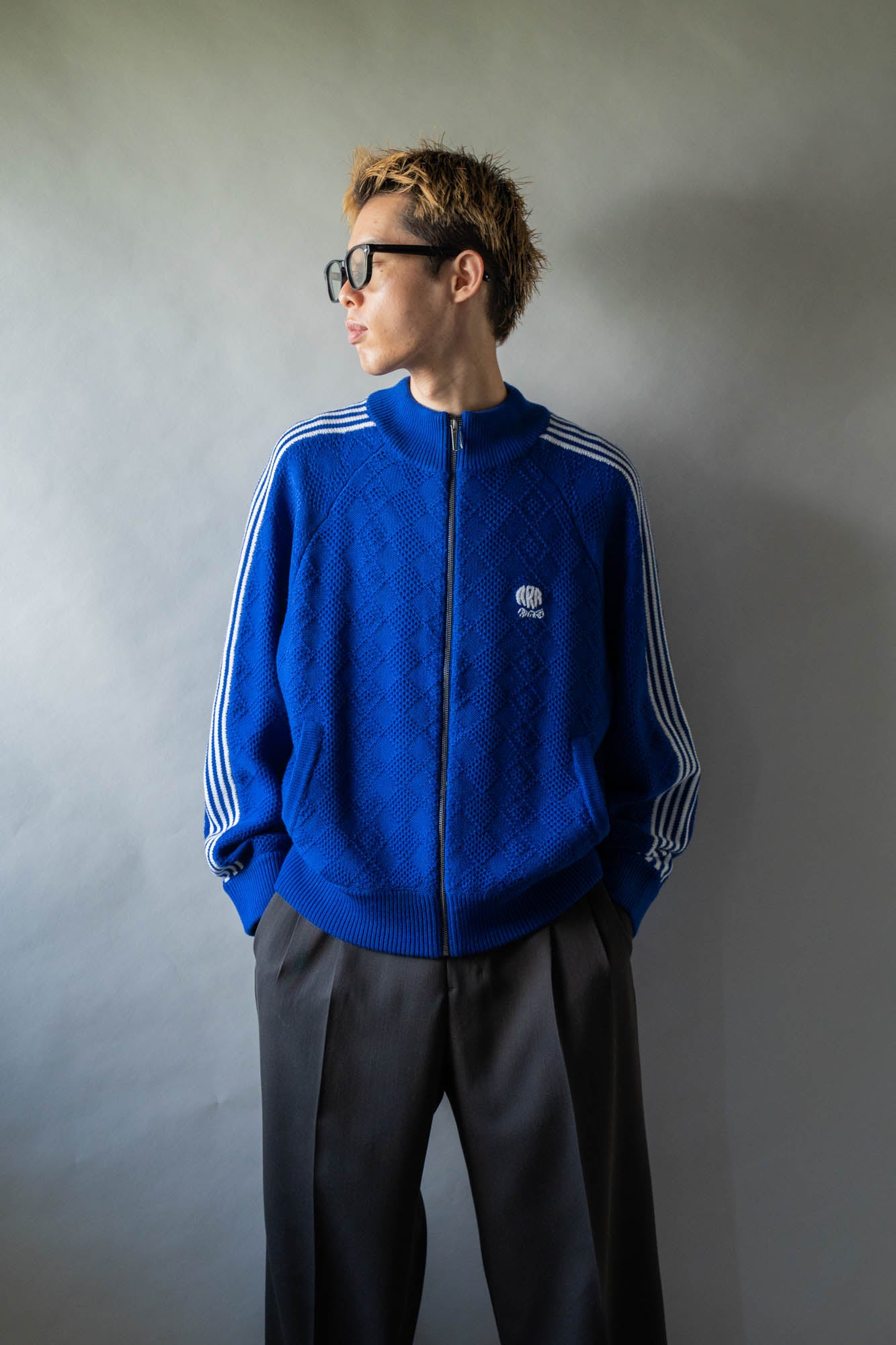 KNITTED TRAINING JACKET
